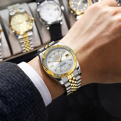 Poedagar GoldenStar white on wrist