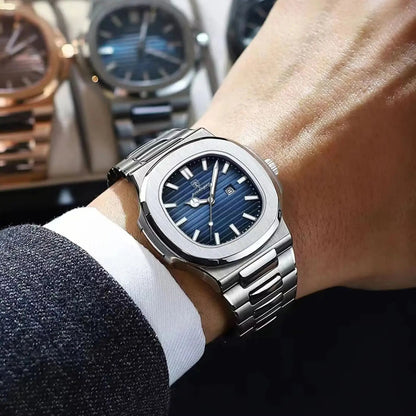 Poedagar Venice navy blue on wrist