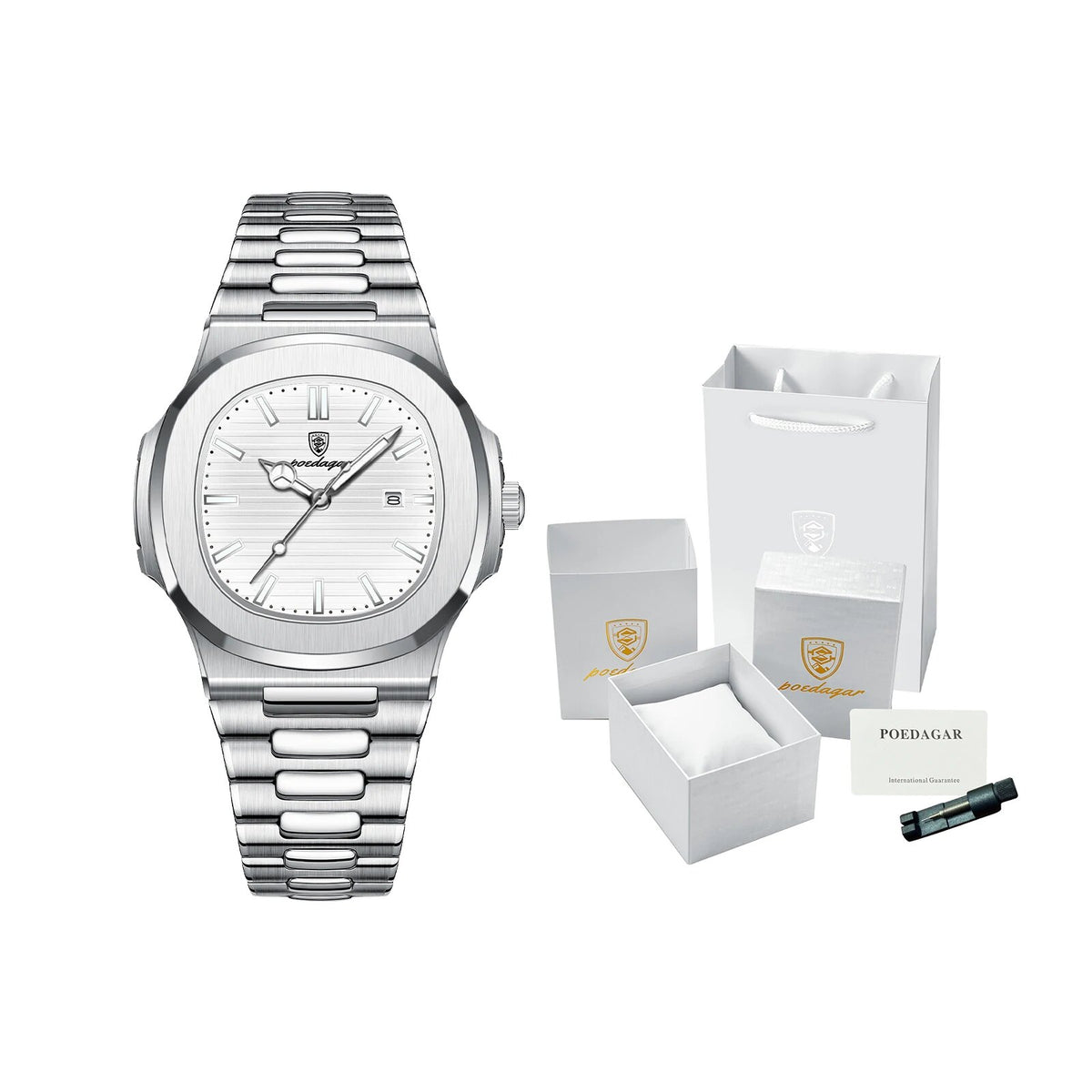 Poedagar Venice pearl white gift box